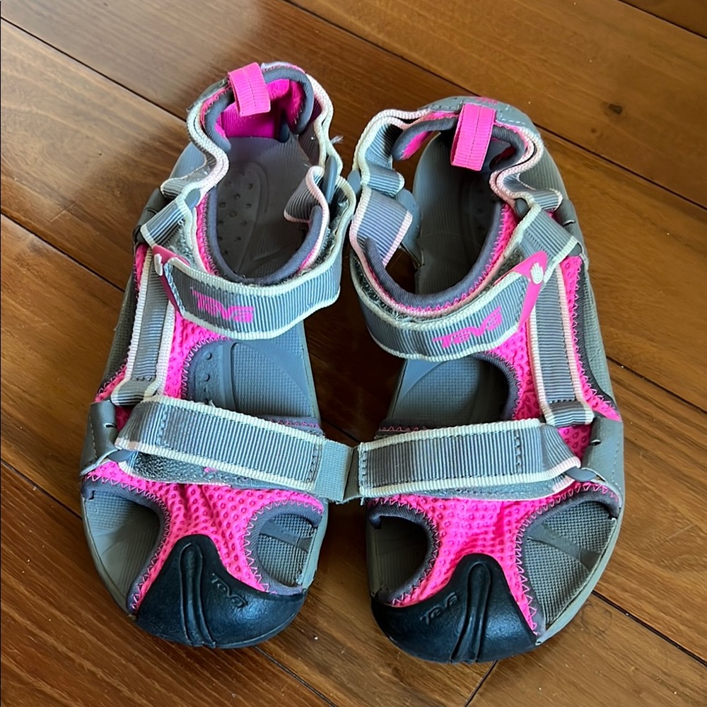 Kids Pink Beach River Water Sport TEVA Sandals